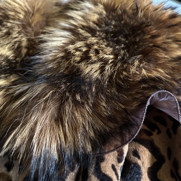 Leopard coat NWT jacket CACHE’. LUXE - Picture 11 of 11